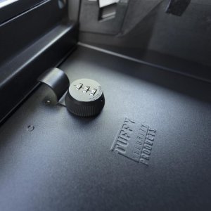 Ford F-250 Console Safe - Tuffy Products - W/ Combo Lock - Black - `17-`24